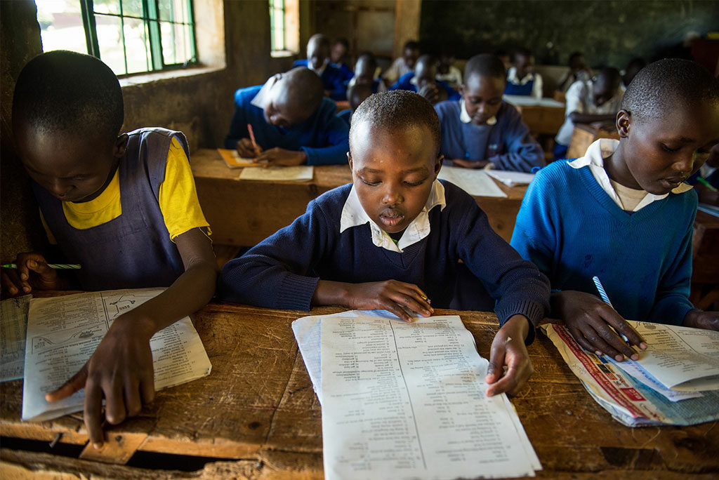 Image result for students preparing for exams in kenya