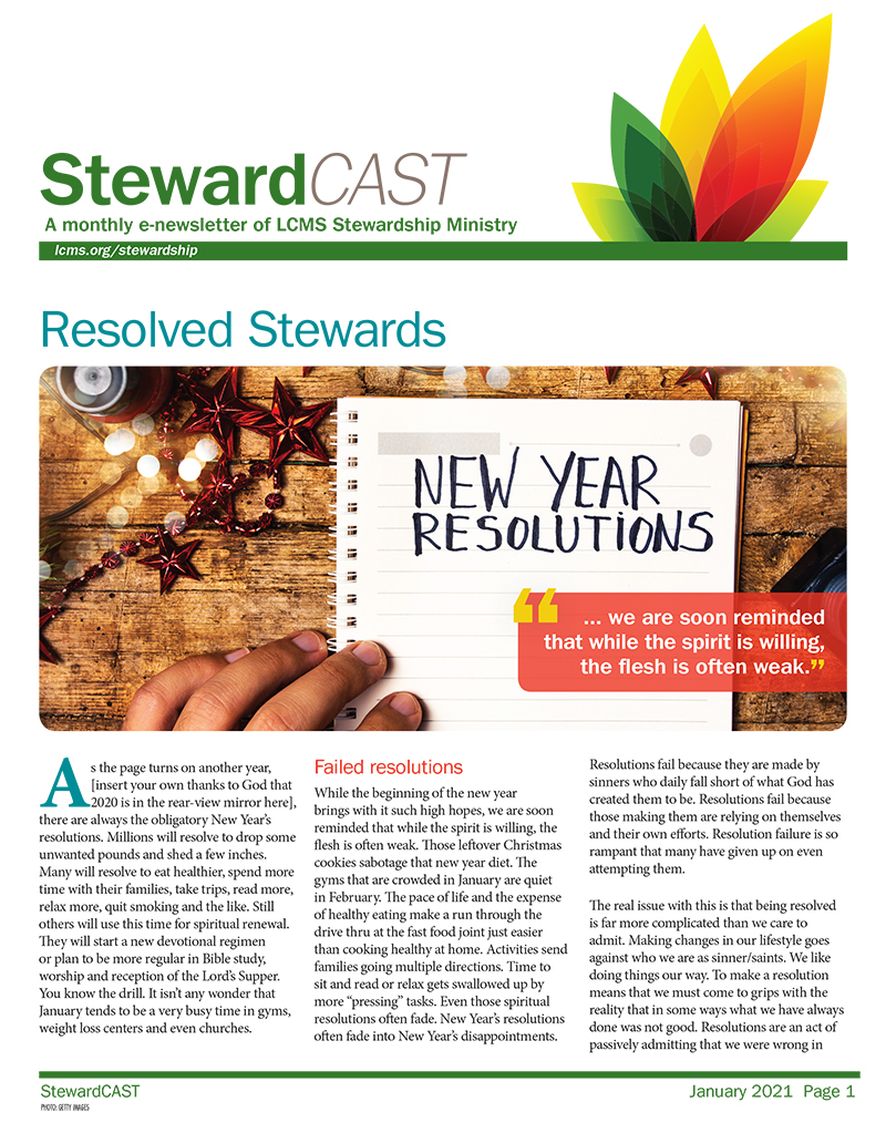 StewardCAST Newsletter 